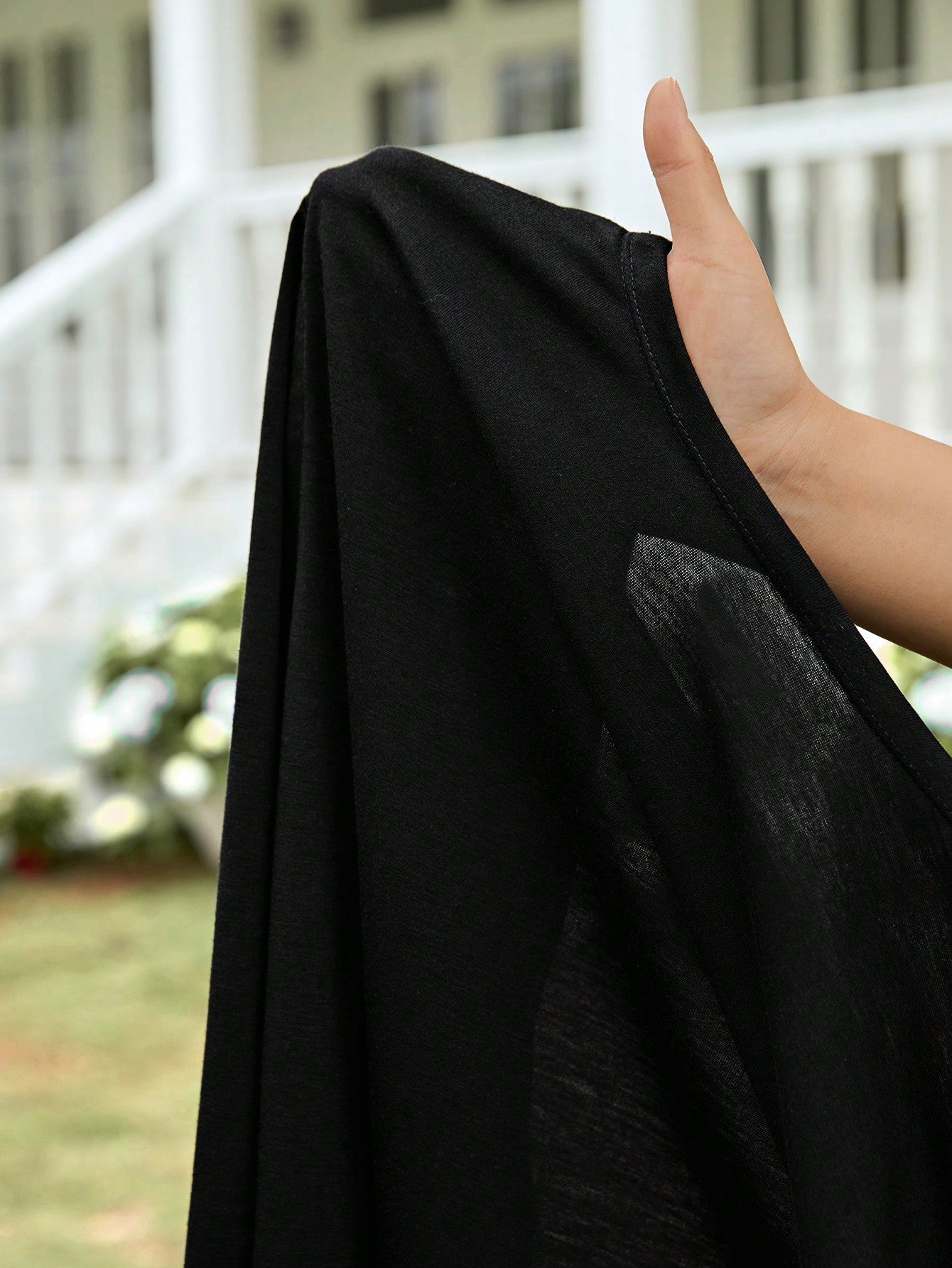 EMERY ROSE Women Solid Color Simple Daily Open-Front Thin Jacket - WestLine Apparel