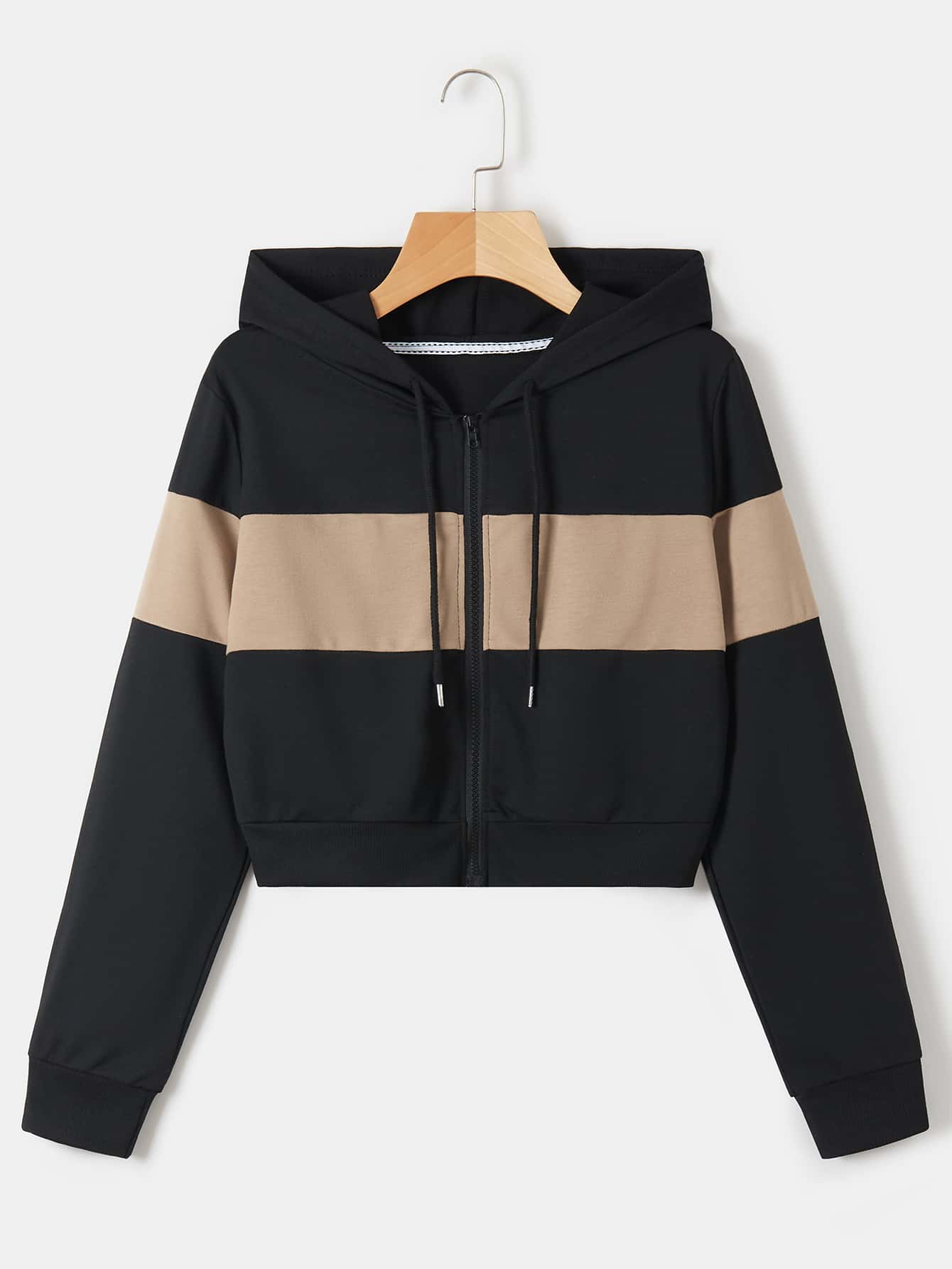 EZwear Zip Up Color Block Hoodie - WestLine Apparel