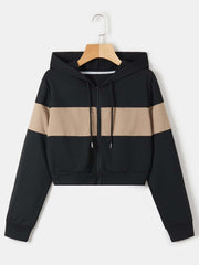 EZwear Zip Up Color Block Hoodie - WestLine Apparel