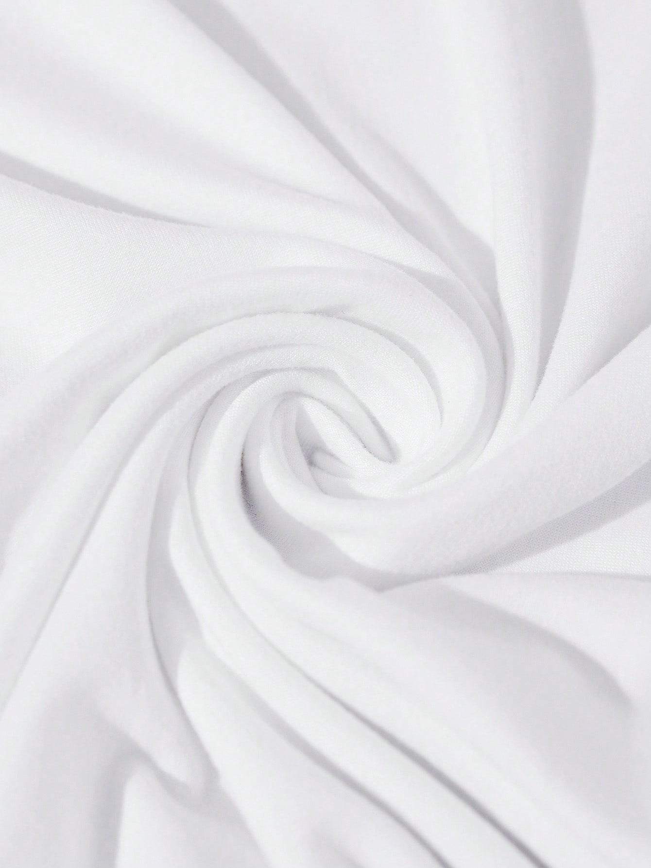 Essnce Women's Letter Print Round Neck Short Sleeve T-Shirt - WestLine Apparel