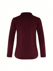 Essnce Women's Solid Color Simple Daily Zipper Regular Jacket - WestLine Apparel