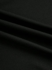 Essnce Women's Solid Color Slim Fit Long Sleeve Ribbed T-shirt - WestLine Apparel