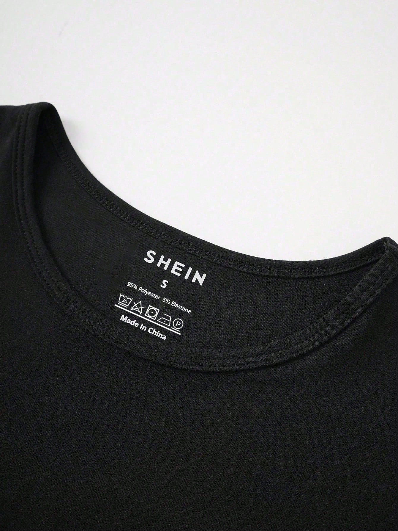 Essnce Women's Solid Color Slim Fit T-Shirt - WestLine Apparel