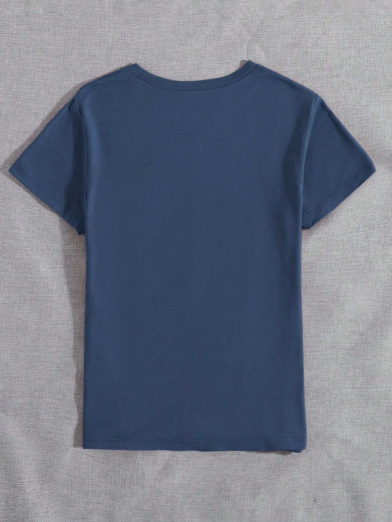 LUNE Paris Scenery Silhouettes Women's T-Shirt, Paris Cool Line Art Printed Round Neck Short Sleeve Tee, Casual - WestLine Apparel