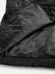 PETITE Zip Up Crop Vest Padded Coat - WestLine Apparel