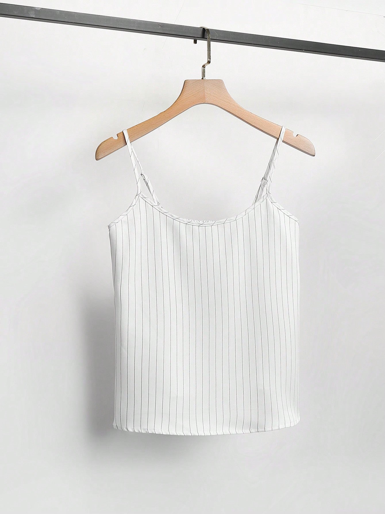 Privé 3pcs Women's Set: Contrast Color Cuffs Long Sleeve Jacket, Spaghetti Strap Camisole, Solid Color Long Pants - WestLine Apparel