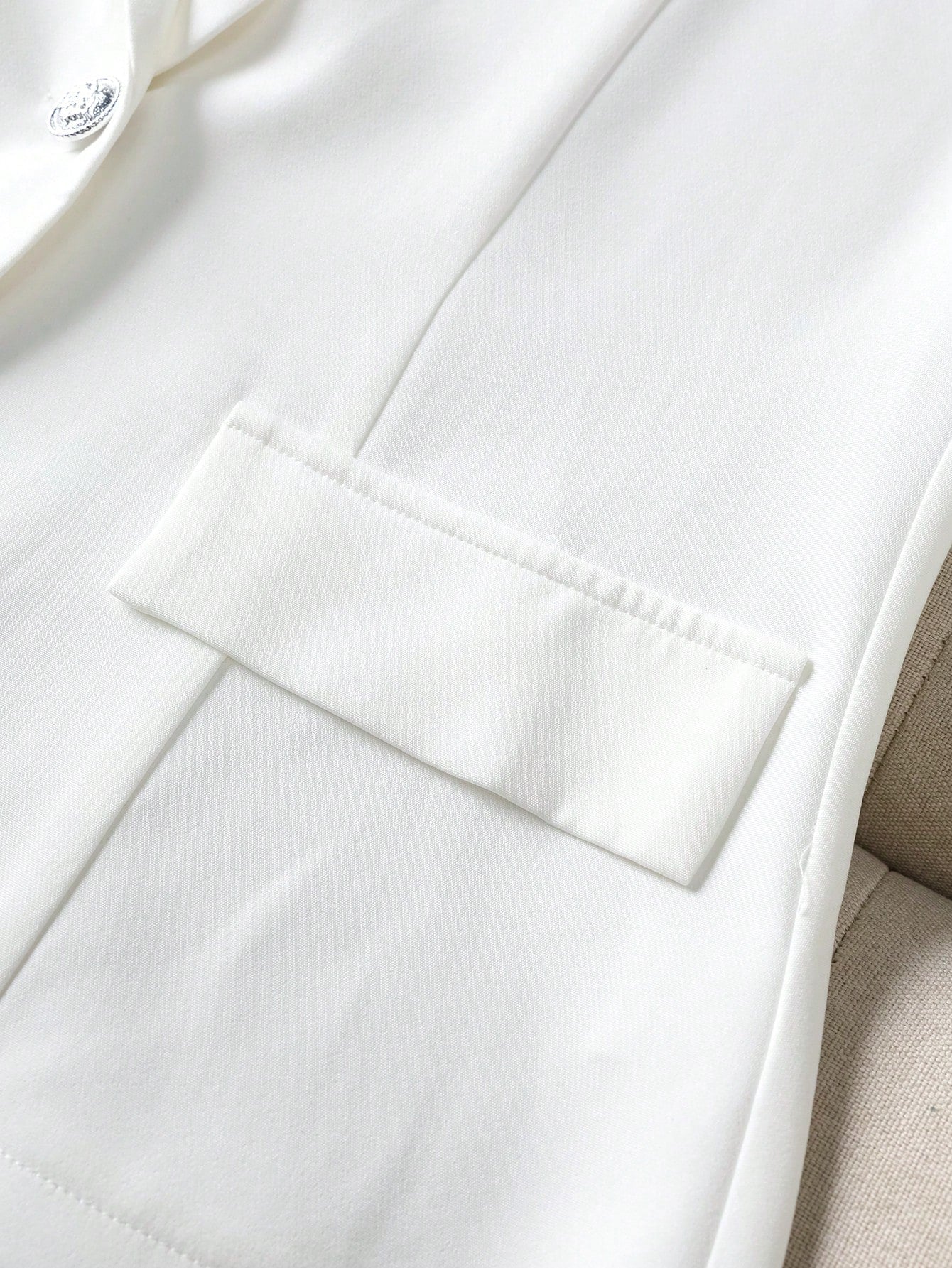 Privé Ladies' Fashionable Summer Long Sleeve Blazer Jacket With Patchwork Design - WestLine Apparel