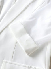 Privé Ladies' Fashionable Summer Long Sleeve Blazer Jacket With Patchwork Design - WestLine Apparel