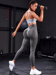 Sport Powerista Tummy Control Sports Leggings workout leggings - WestLine Apparel