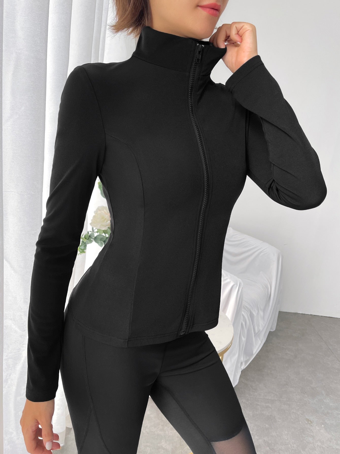 Sport Studio Softness Lightweight Zip Up Sports Jacket - WestLine Apparel