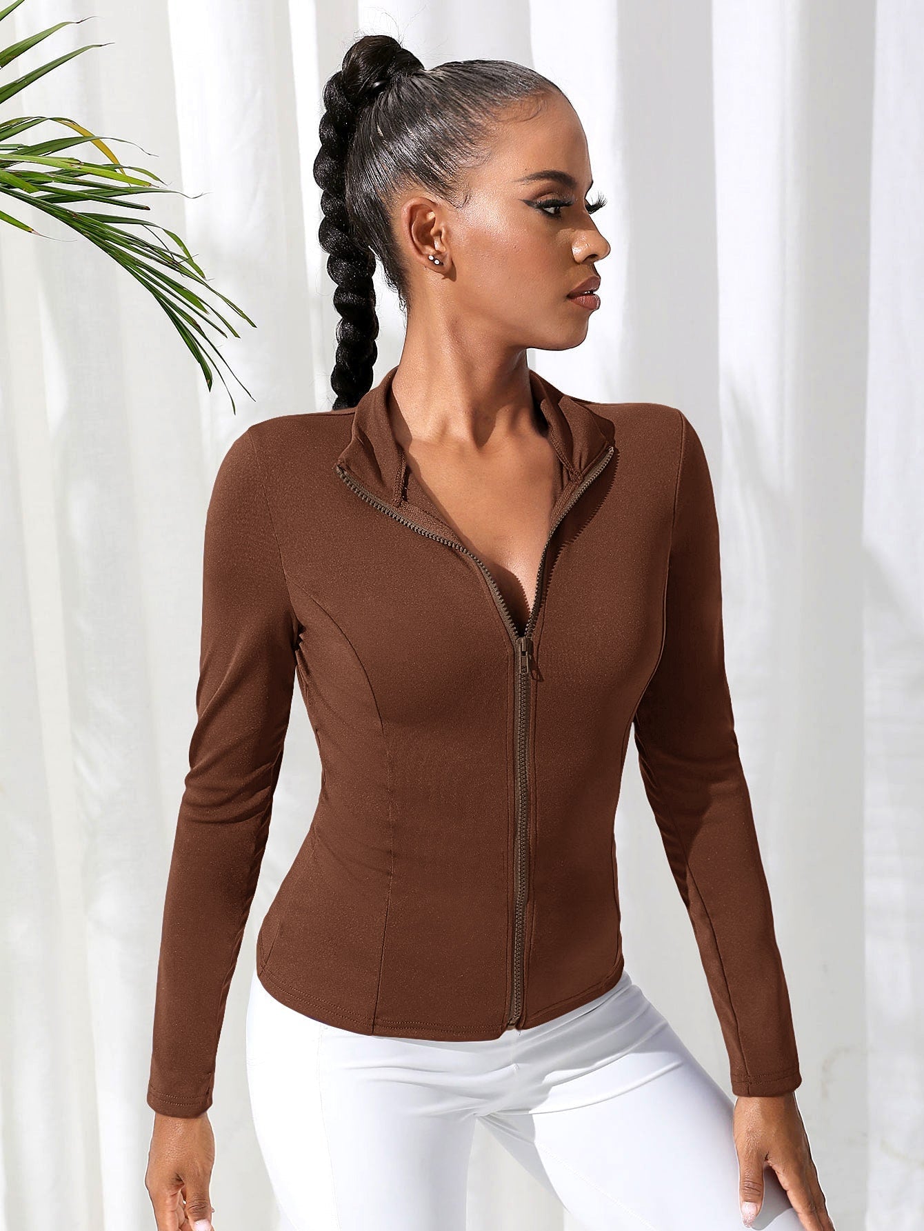 Sport Studio Softness Lightweight Zip Up Sports Jacket - WestLine Apparel