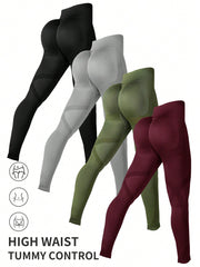 Sport Studio Wide Waistband Sports Leggings - WestLine Apparel