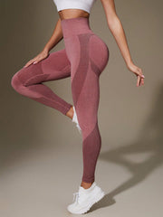 Sport Studio Wide Waistband Sports Leggings workout - WestLine Apparel