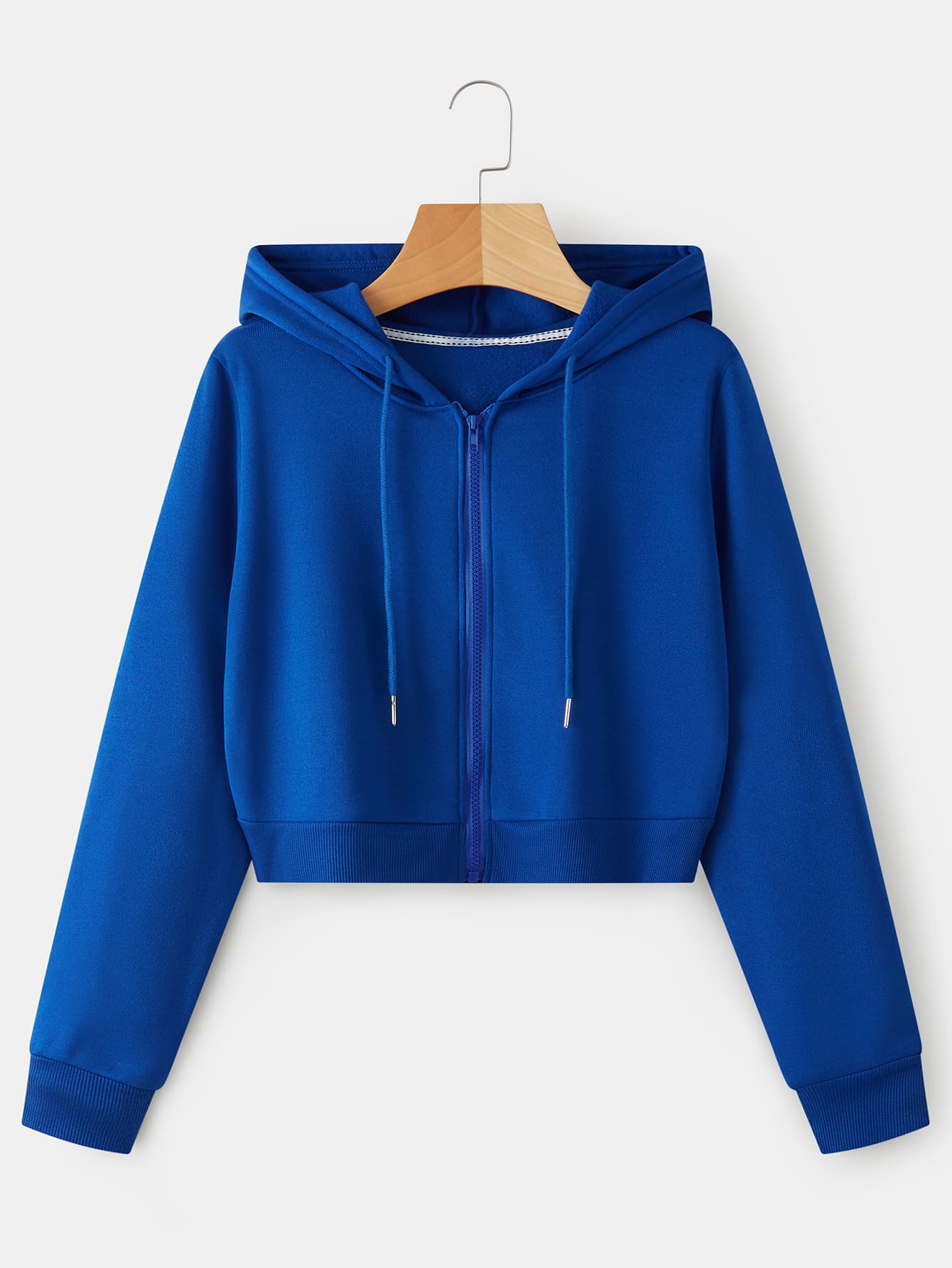 EZwear Drawstring Zipper Thermal Hoodie - WestLine Apparel