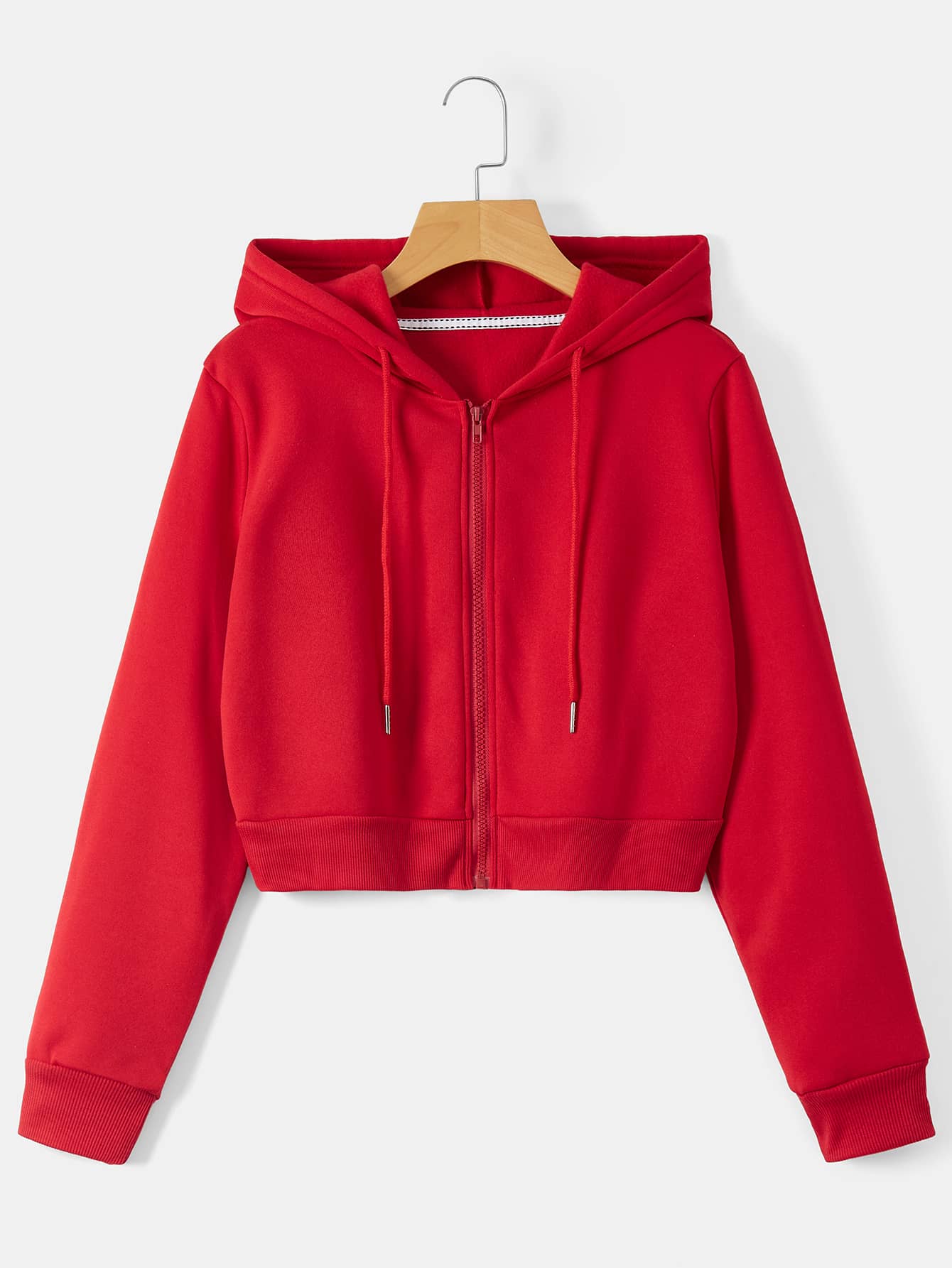 EZwear Drawstring Zipper Thermal Hoodie - WestLine Apparel