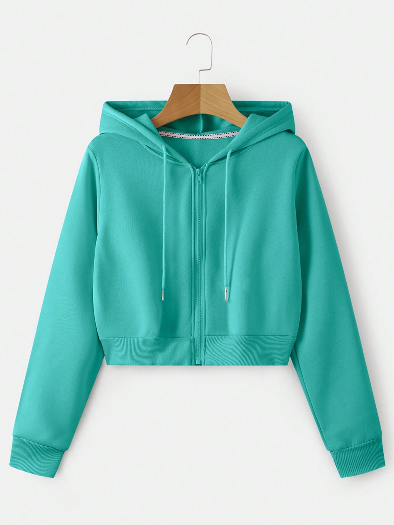 EZwear Drawstring Zipper Thermal Hoodie - WestLine Apparel