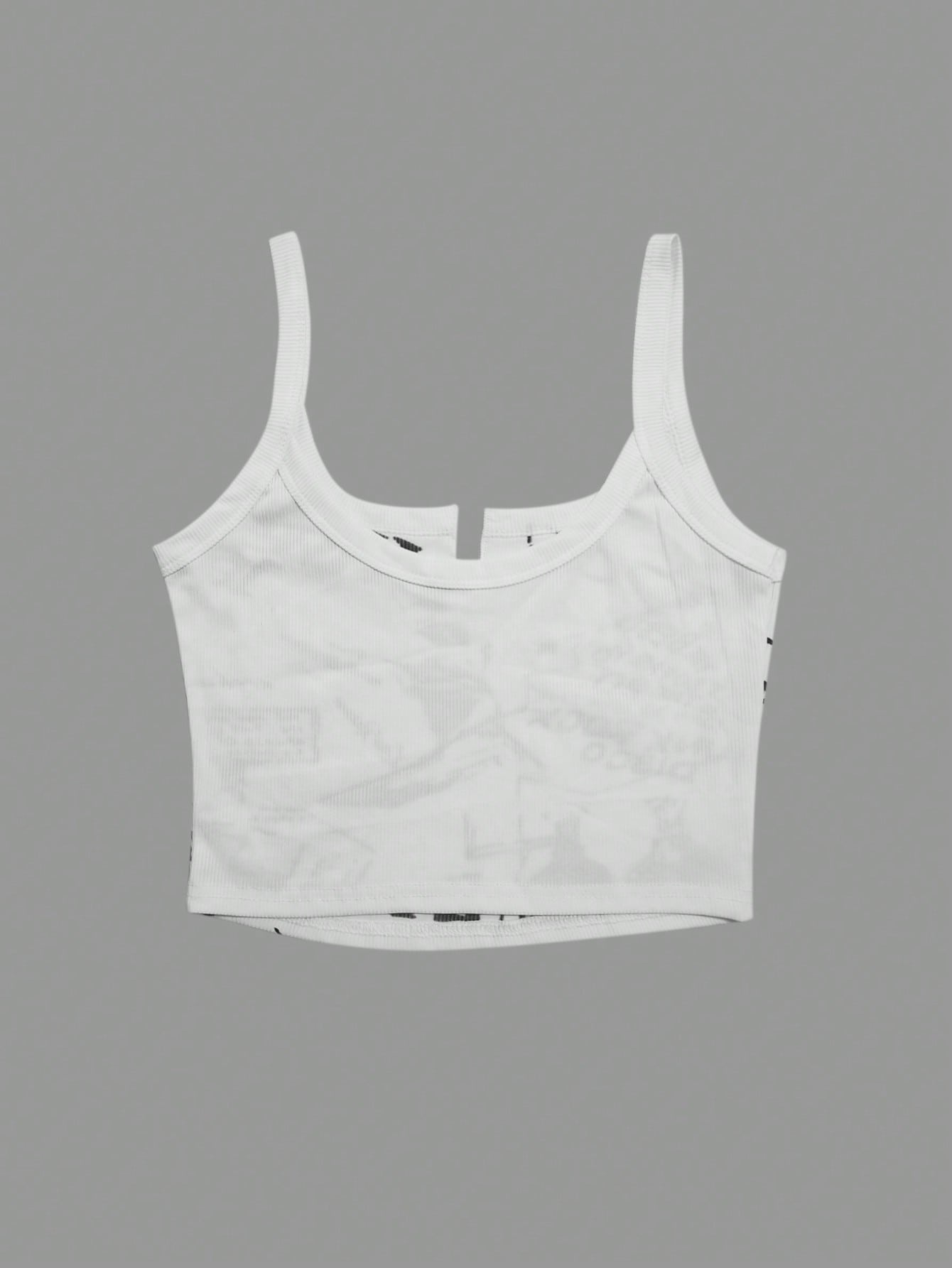 ICON Women's Summer Slogan Printed Notched V-Neck Casual Cami Top RS IS THE BEST TO JOIN THE PUNK ROCK DISCO - WestLine Apparel
