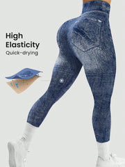 Sport Powerista Tummy Control Sports Leggings workout leggings - WestLine Apparel
