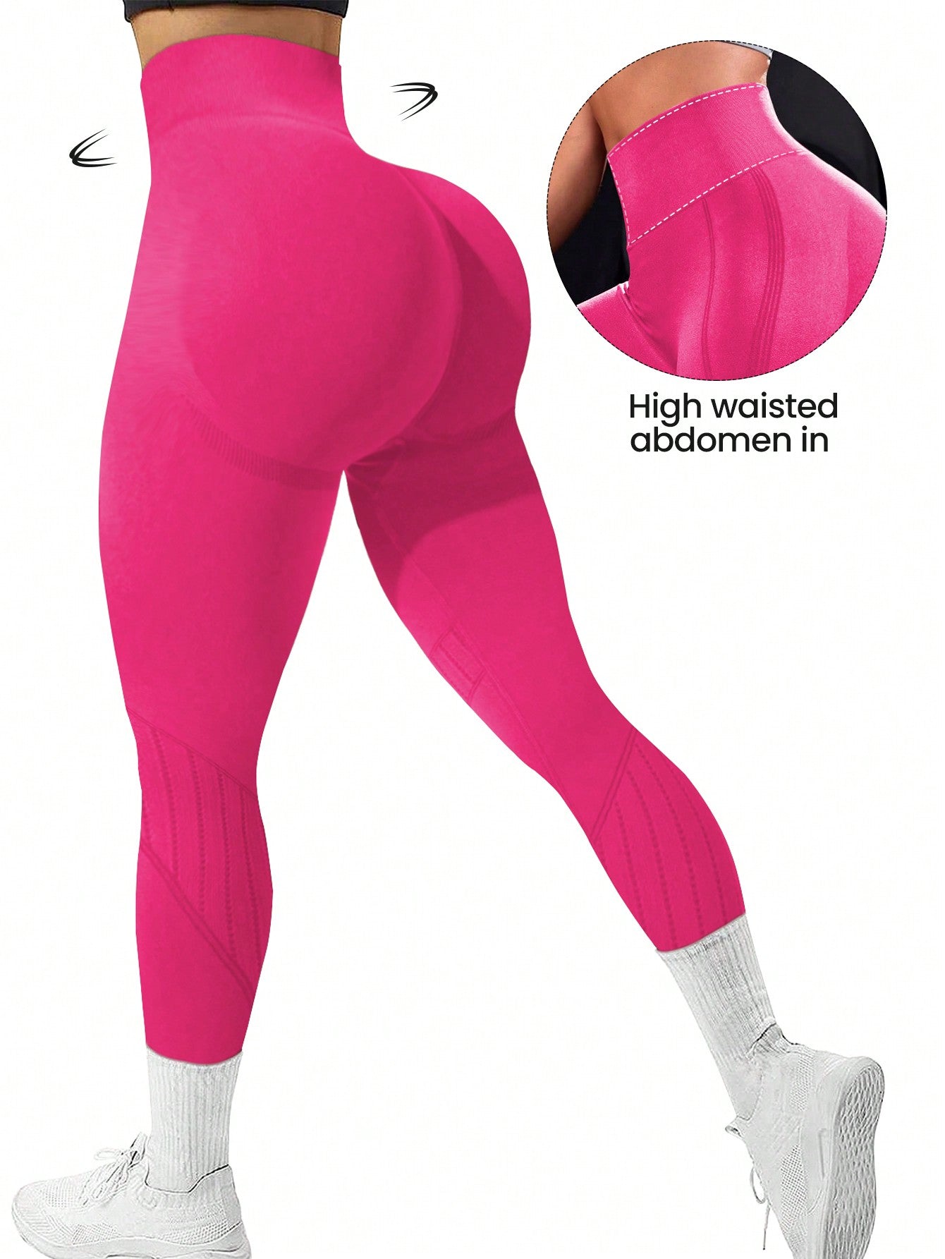 Sport Powerista Tummy Control Sports Leggings workout leggings - WestLine Apparel